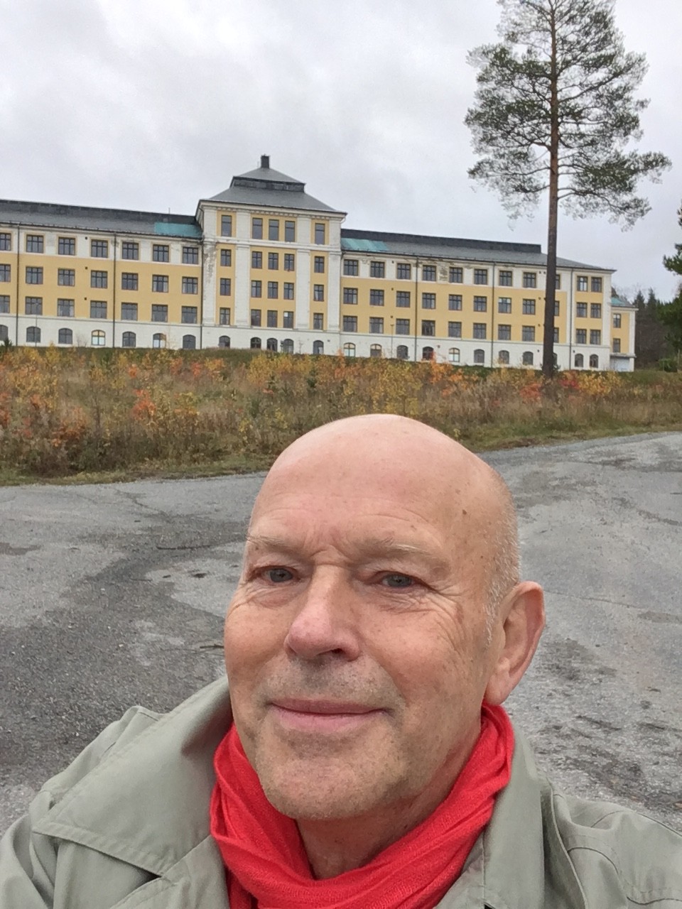 henrik Valentin vid Hällnäs okt 2017